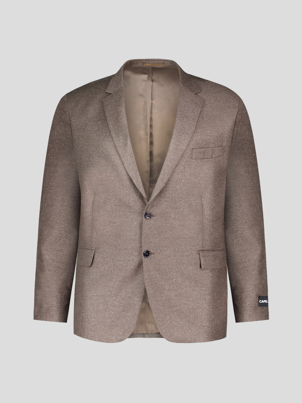 Veste Laine et Cachemire pour Homme Grand Marron Glacé