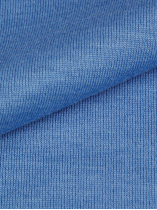 Pull Mérinos Col Camionneur Lino Grande Taille Bleu