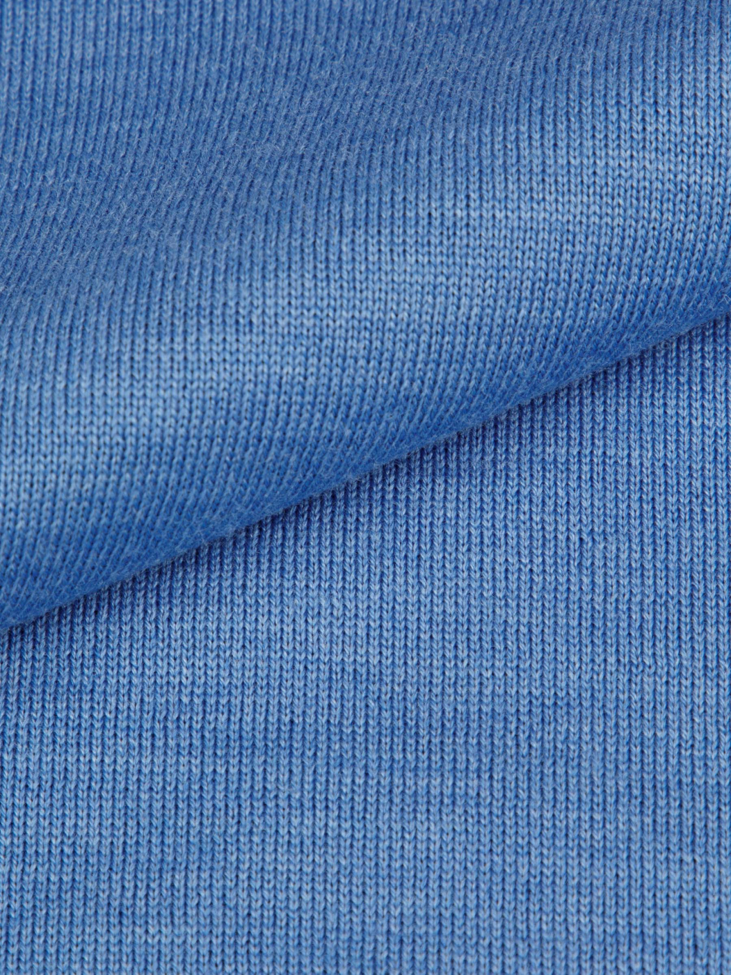 Pull Mérinos Col Camionneur Lino Grande Taille Bleu