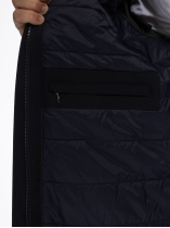 Parka Demi-Saison Multipoches Grande Taille Marine