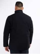 Parka Demi-Saison Multipoches Grande Taille Marine