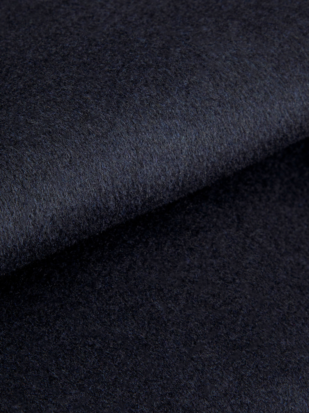 Manteau avec Parmenture Amovible Grande Taille Marine
