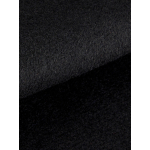 Manteau avec Parmenture Amovible Grande Taille Noir
