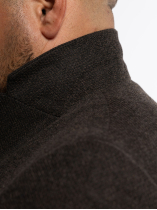 Veste Structurée Doublée Grande Taille Marron