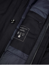 Parka Demi-Saison Multipoches Grande Taille Marine