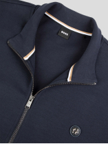 Haut de Survétement Zippé Grande Taille Marine