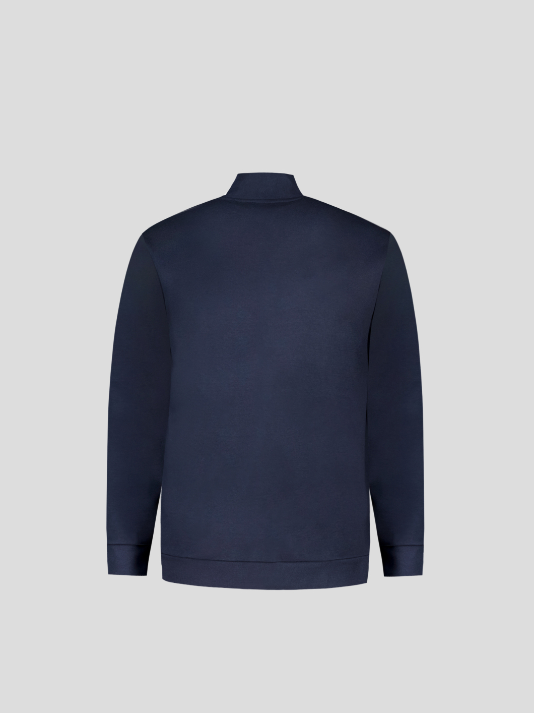 Haut de Survétement Zippé Grande Taille Marine