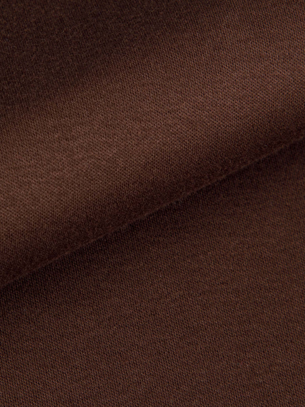 Polo Mercerisé Grande Taille Marron Foncé