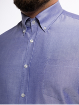 Chemise Oxford Grande Taille Bleue