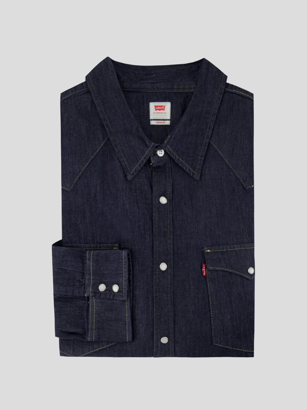 Chemise en Jean Grande Taille Marine