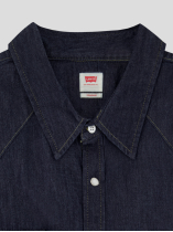 Chemise en Jean Grande Taille Marine