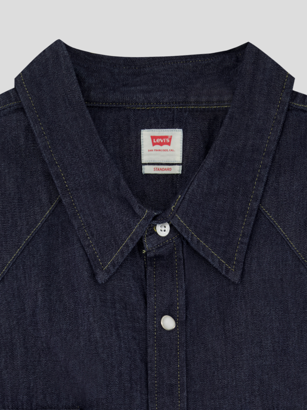 Chemise en Jean Grande Taille Marine