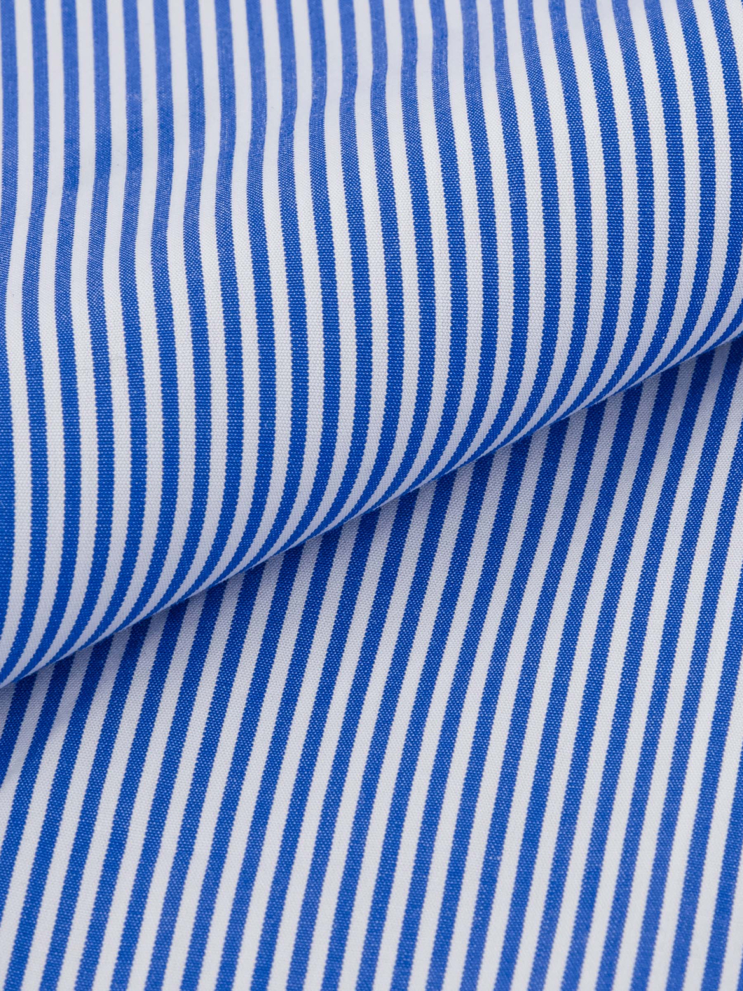 Chemise Leo Rayée Grande Taille Bleu