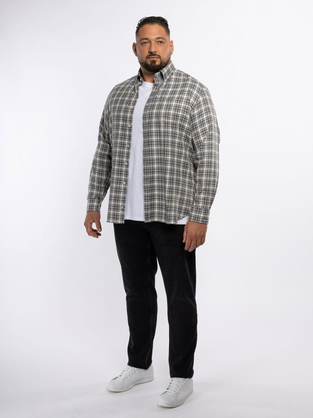 Chemise Flanelle à Carreaux Grande Taille