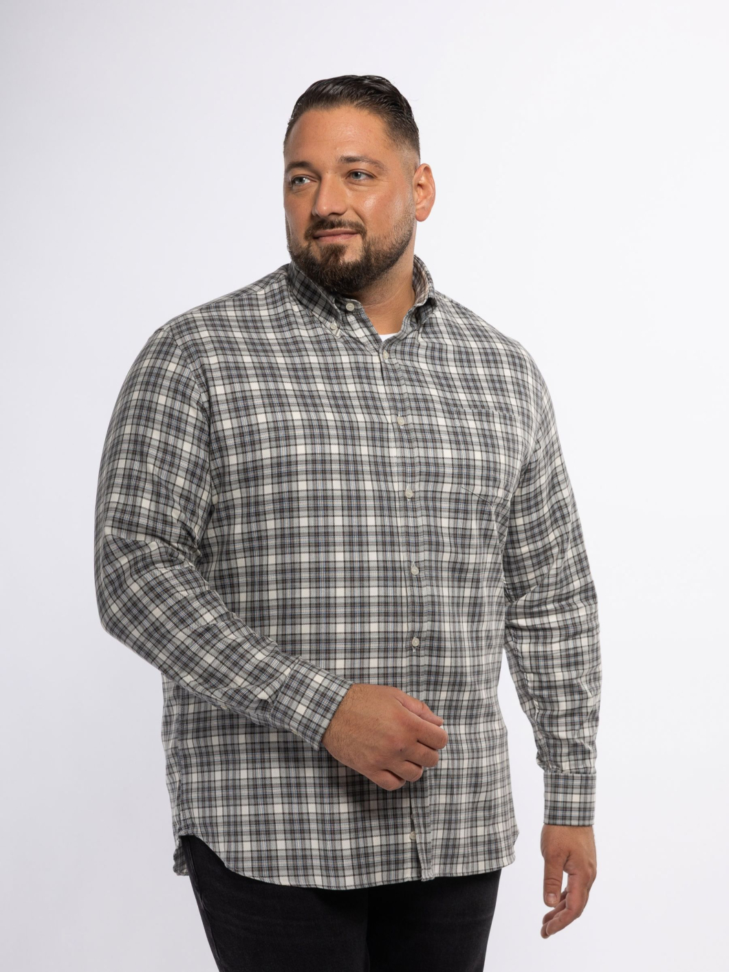 Chemise Flanelle à Carreaux Grande Taille