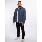 Blouson Zippé Typhoon Grande Taille Bleu