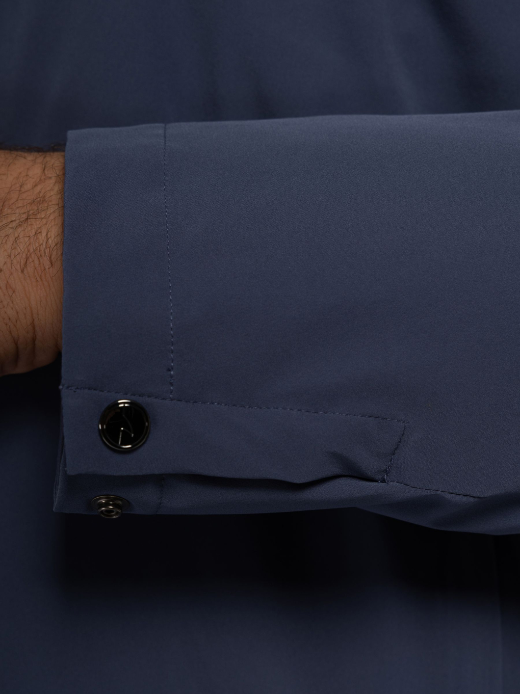 Blouson Zippé Typhoon Grande Taille Bleu