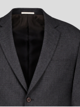 Costume Faux Uni Grande Taille Anthracite