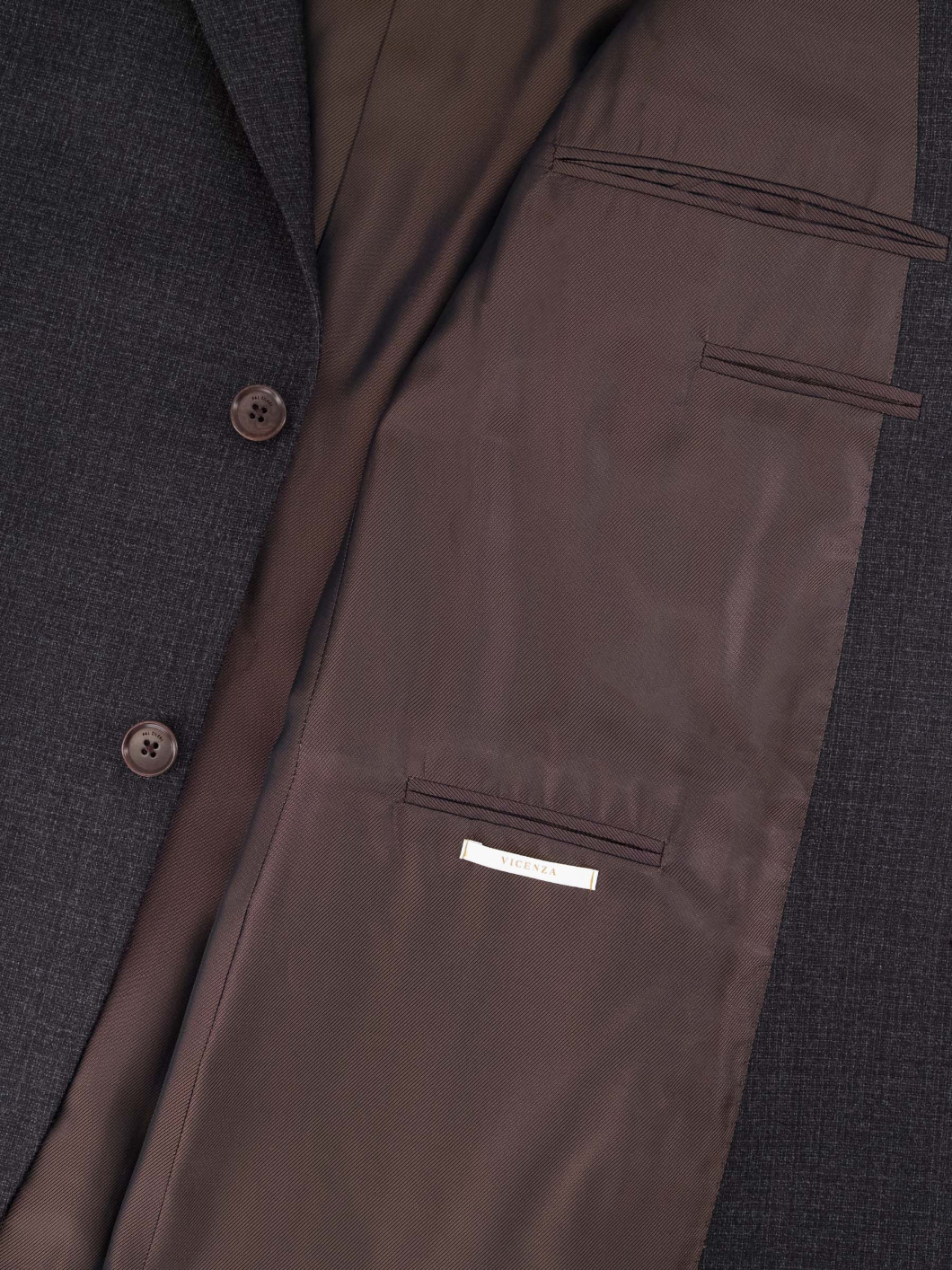 Costume Faux Uni Grande Taille Anthracite