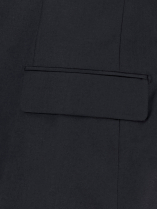 Costume  Faux Uni Noir Grande Taille