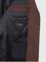 Veste laine et soie homme grandes tailles
