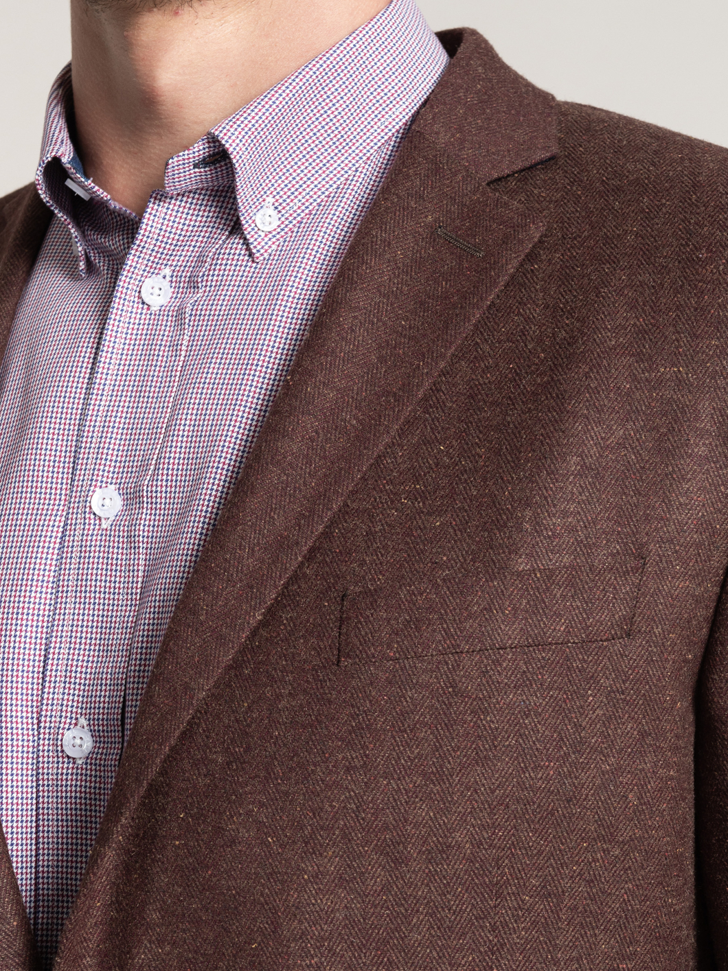 Veste laine et soie homme grandes tailles