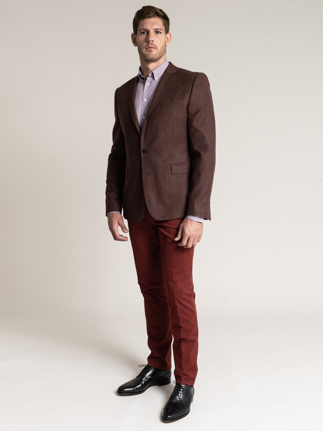 Veste laine et soie homme grandes tailles