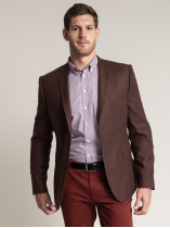 Veste laine et soie homme grandes tailles