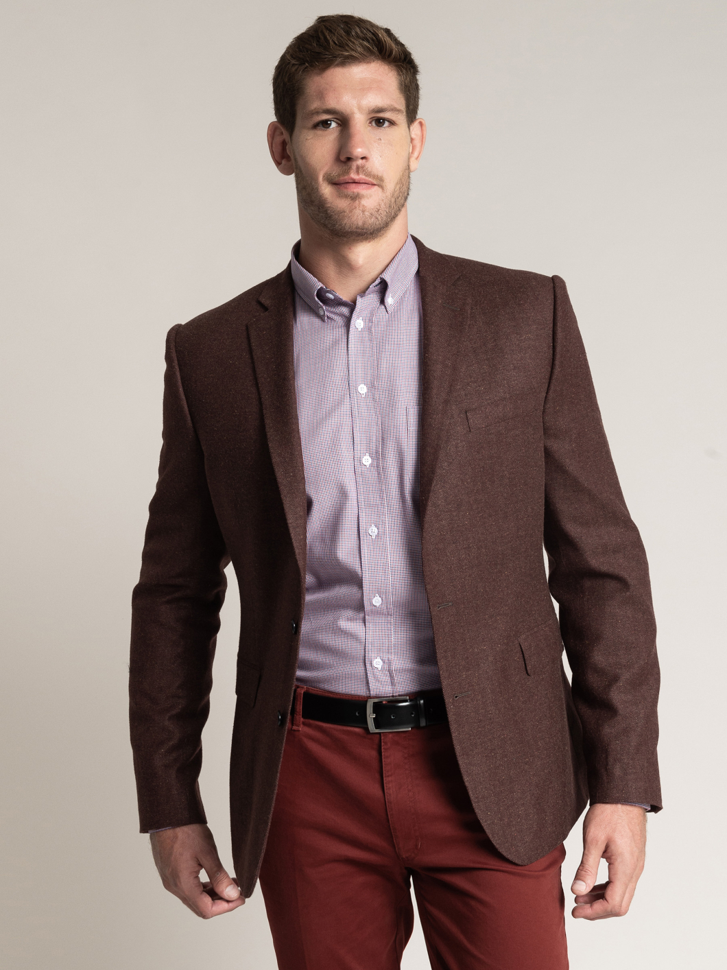 Veste laine et soie homme grandes tailles