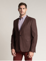 Veste laine et soie homme grandes tailles