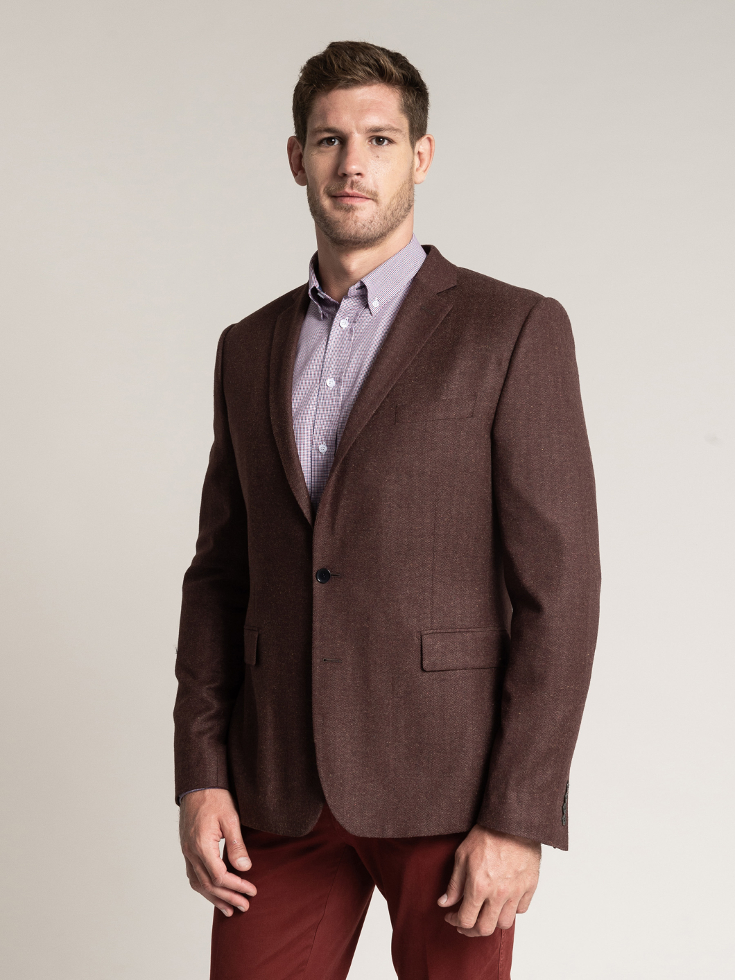 Veste laine et soie homme grandes tailles