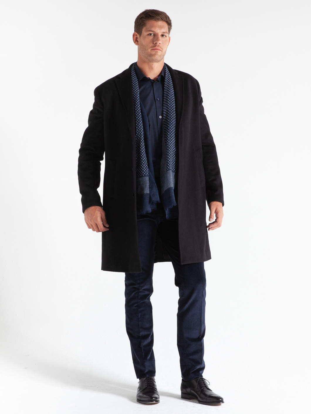 Manteau Uni Capel Paris Hommes Grande Taille