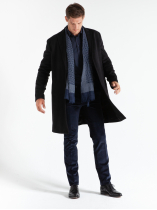 Manteau Uni Capel Paris Hommes Grande Taille