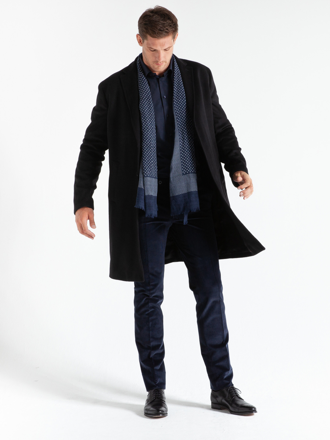 Manteau Uni Capel Paris Hommes Grande Taille