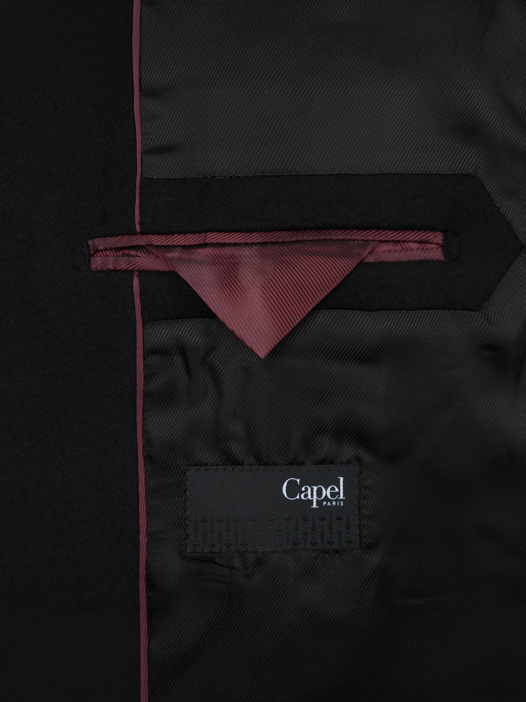 Manteau Uni Capel Paris Hommes Grande Taille