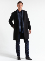 Manteau Uni Capel Paris Hommes Grande Taille