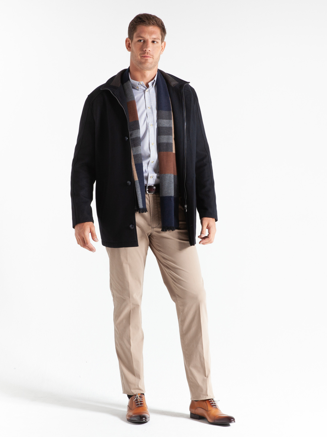 Parka Drap De Laine Capel Hommes Grande Taille