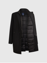 Parka Noir Capel Paris Homme Grande Taille