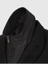 Parka Noir Capel Paris Homme Grande Taille
