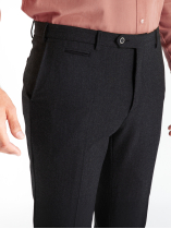 Pantalon ville extensible gris anthracite homme grande taille | Capel