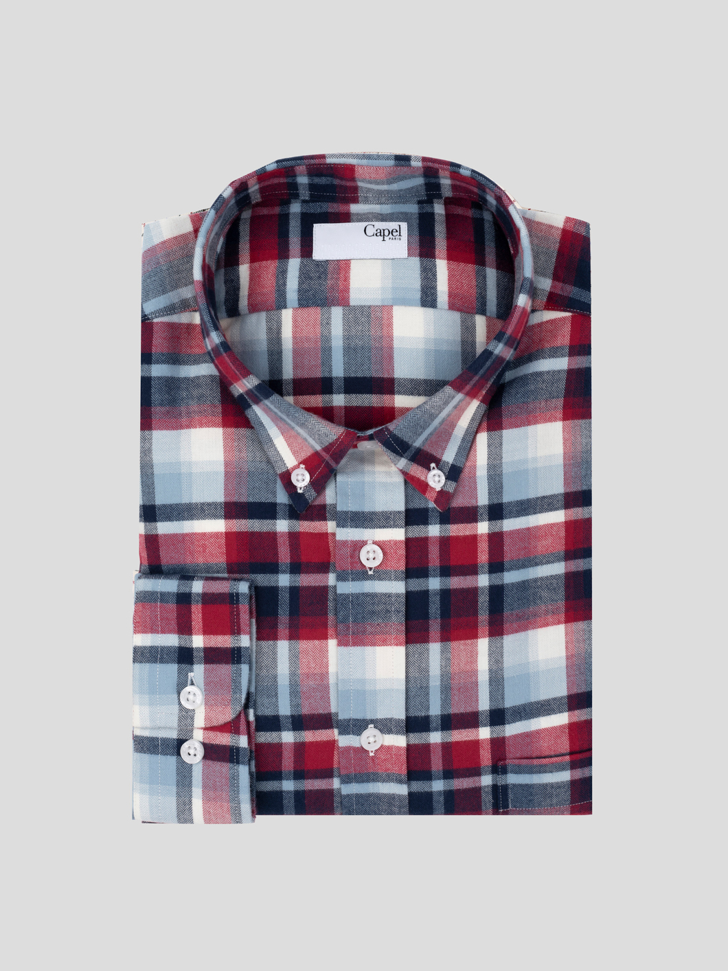 Chemise Ml Carreaux Capel Grandes Tailles  homme grande taille - Capelstore