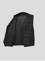 Gilet Carreaux Capel Grandes Tailles  homme grande taille - Capelstore
