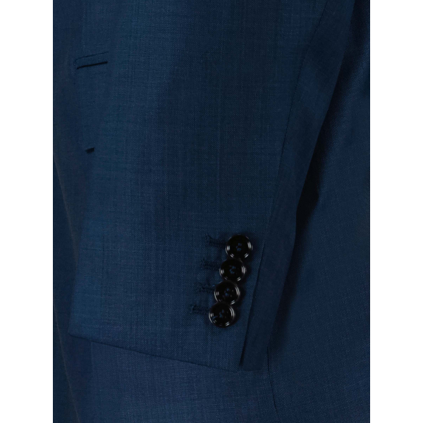 Costume Complet Faux-Uni Grande Taille Bleu Indigo