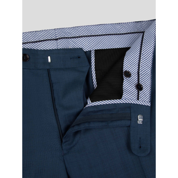 Costume Complet Faux-Uni Grande Taille Bleu Indigo