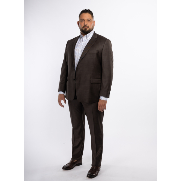 Costume Complet Faux Uni Grande Taille Marron