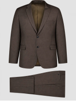 Costume Complet Faux Uni Grande Taille Marron