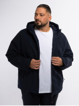 Blouson Technique Grande Taille Marine
