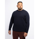 Tee-Shirt Manches Longues Grande Taille Marine