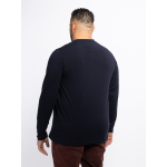 Tee-Shirt Manches Longues Grande Taille Marine