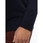 Tee-Shirt Manches Longues Grande Taille Marine